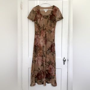 Vintage Jessica Howard Crepe Dress
